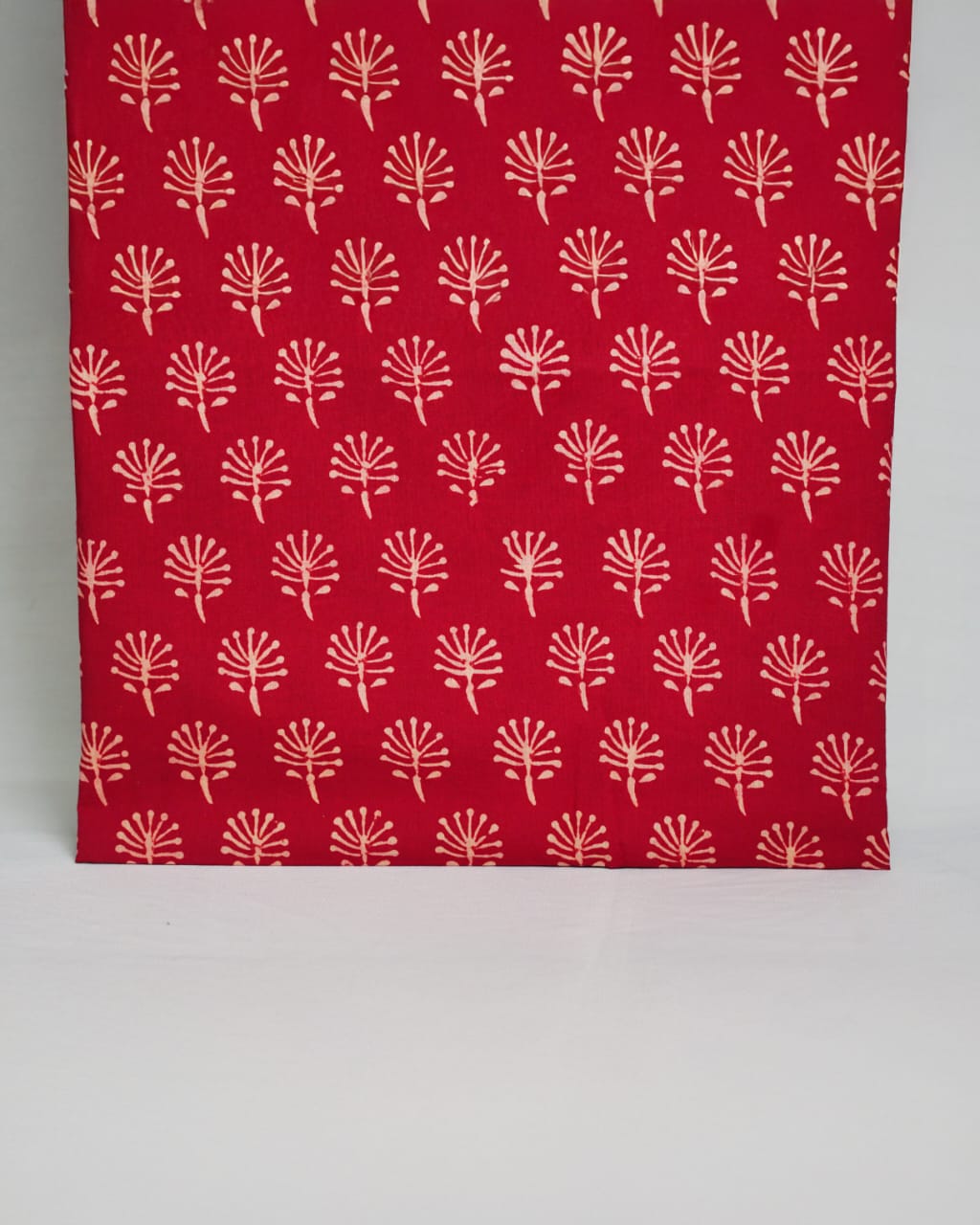 Hand Block Printed Pure Cotton Suit with Kota Doria Dupatta